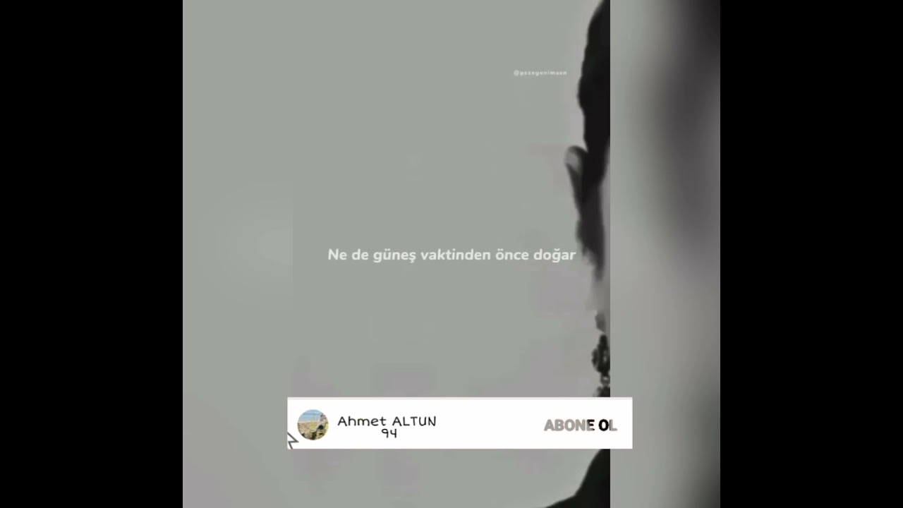 Her şey vaktini bekler diyor Mevlana - duygusal sahne #whatsappdurumvideo #duygusalsahneler