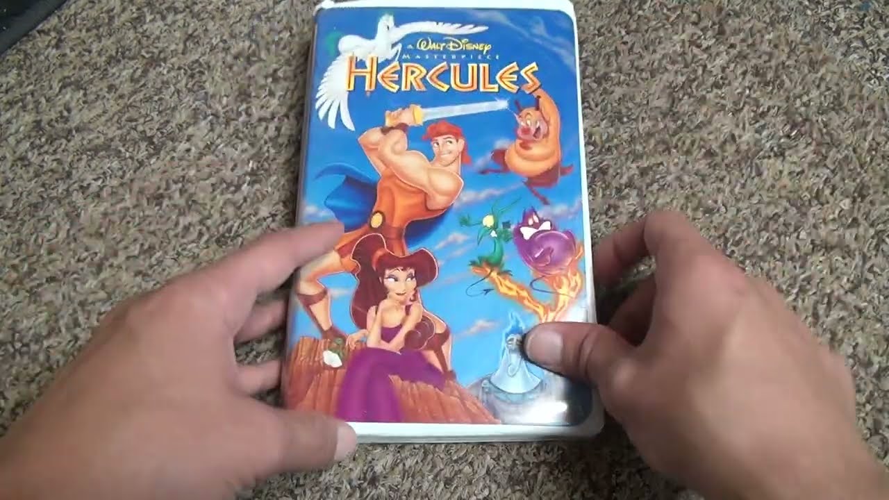 Hercules VHS Unboxing