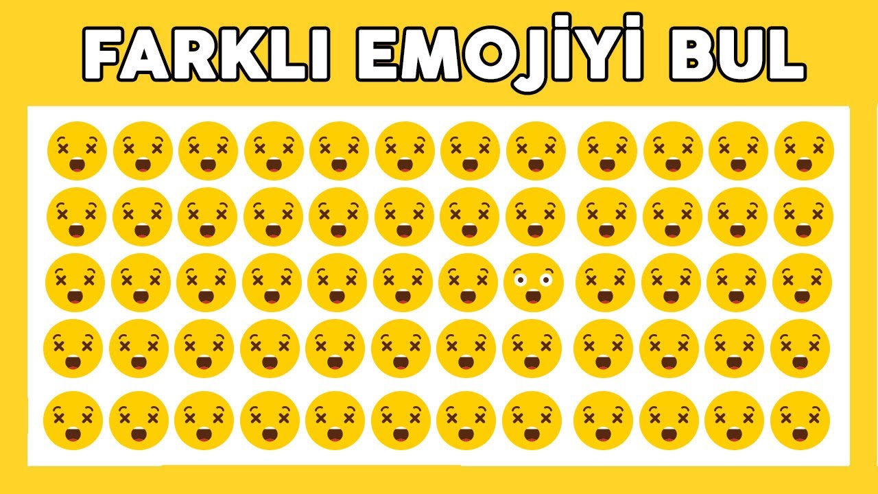 Herkes Farklı Olanı Bulmakta Zorlanıyor ! İzleyenlerin Sadece %0.02' si Farklı Olanı Bulabiliyor