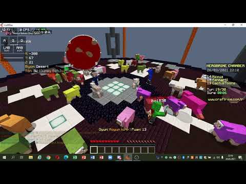 Herobrine Chamber'da kazanma taktikleri - Minecraft Craftrise
