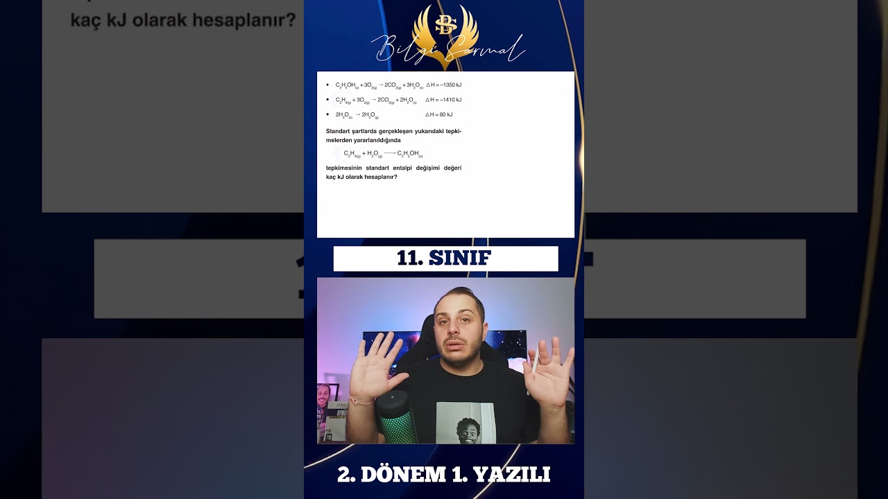 Hess Yasası Özet l 11. Sınıf Kimya Yazılıya Hazırlık