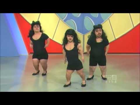 Hey Hey It's Saturday - Red Faces - The Short Sisters performing Beyoncé's Single Ladies.