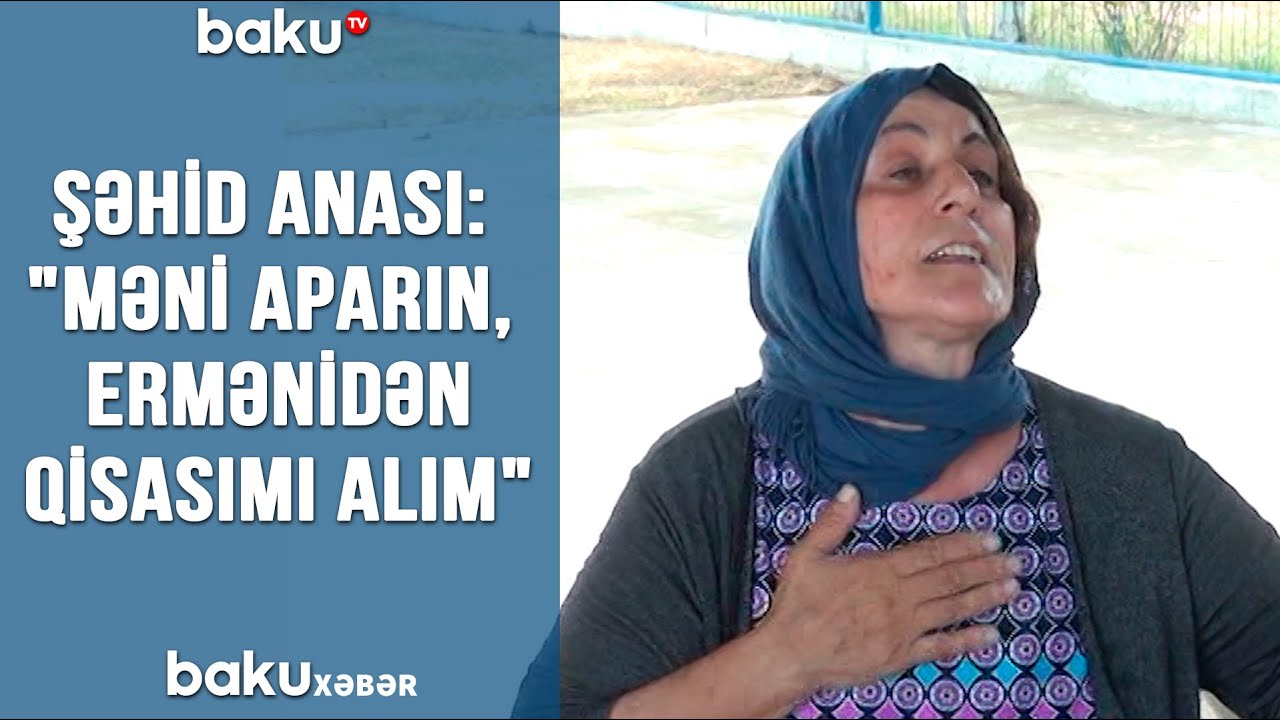 Şəhid anası: 