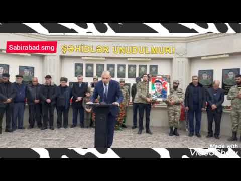 Şəhid Elgiz Abbaslı Fuad oğlu,Şahadətin 1 ili.Sabirabad Rayonu Cavad Kəndi,Sabirabad smg 09 10 2021