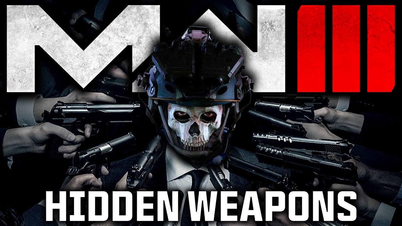 Hidden Weapons in MW3 - John Wick Edition