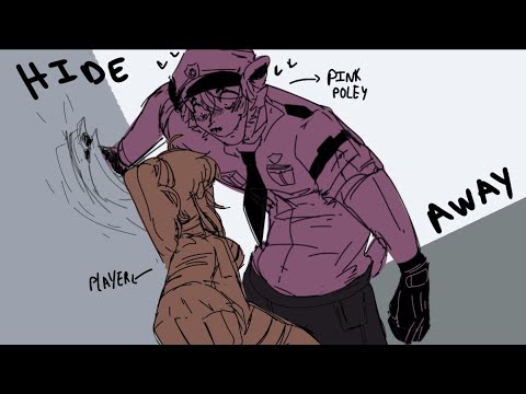 HIDE AWAY | animation meme | pink Poley piggy