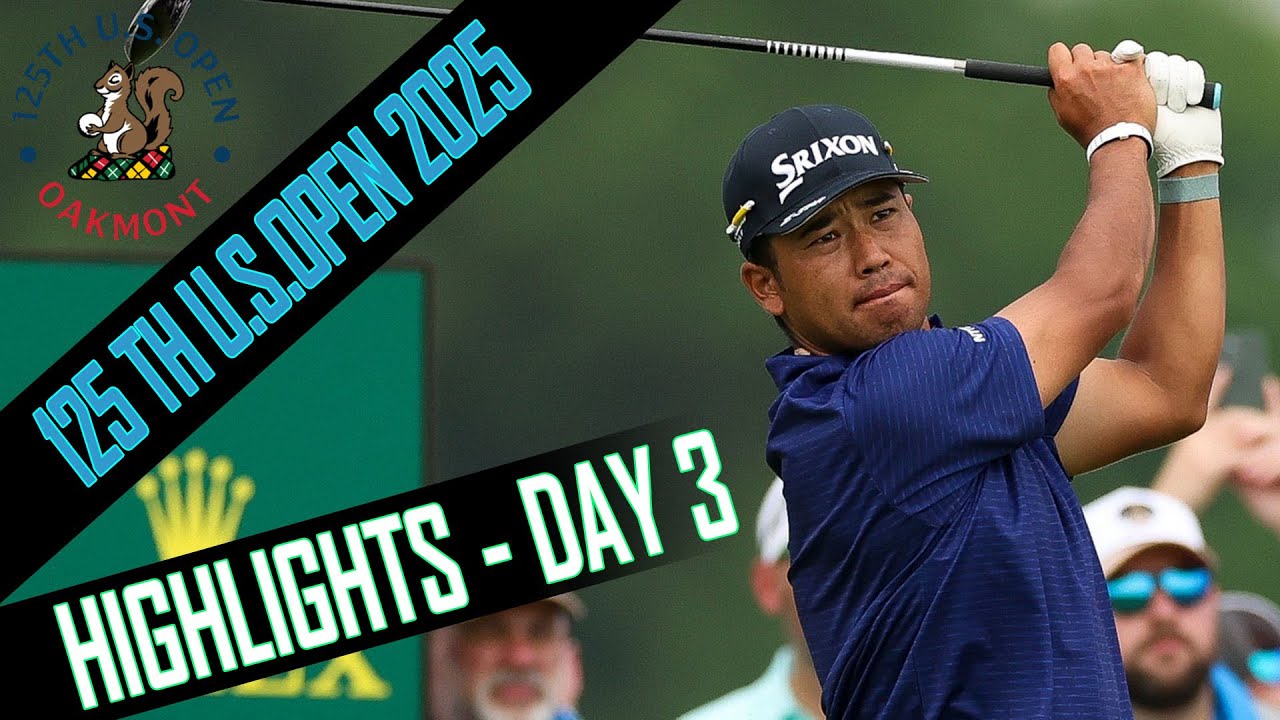 Hideki Matsuyama 松山 英樹 (Hole 1-13) Highlights 3rd Round | 125th U.S Open 2025