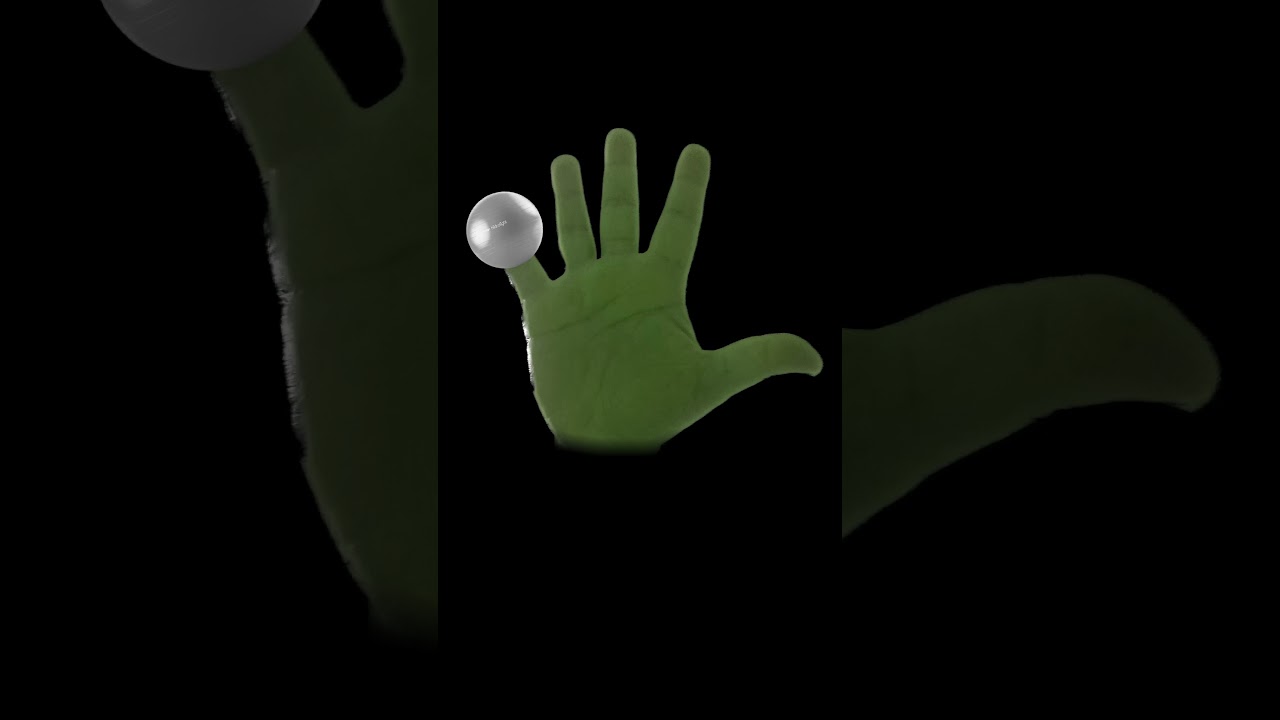 Hidrolight ball drum finger family