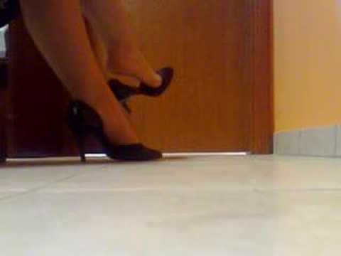 High heels dangling