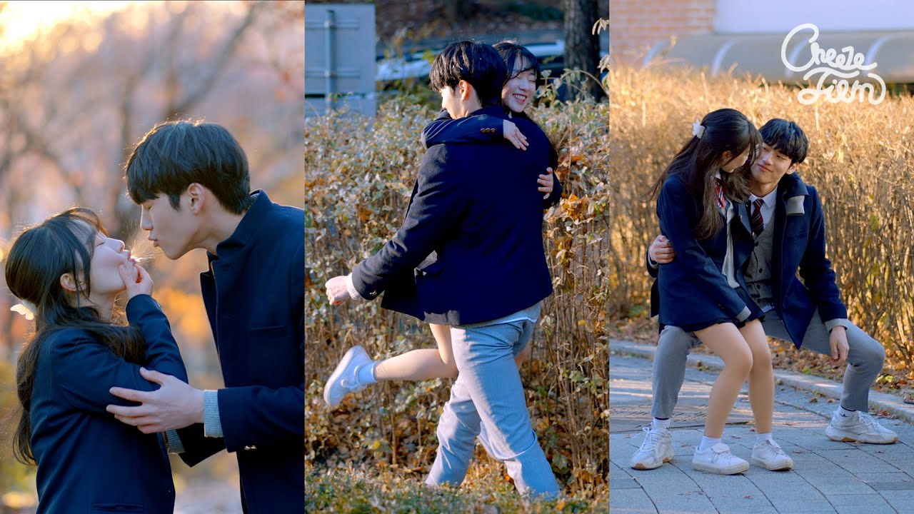 High School Couples Skinship Moment