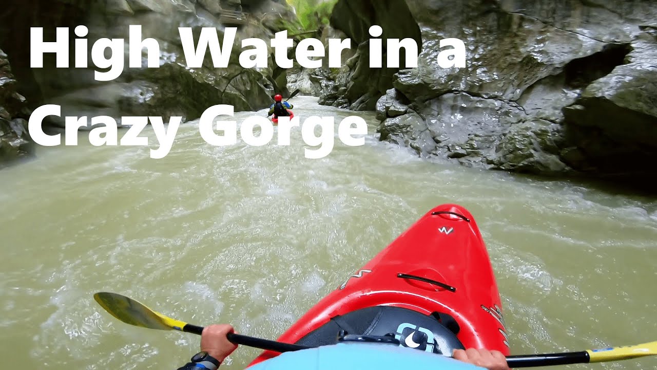 High Water Lap in the Lammer Gorge