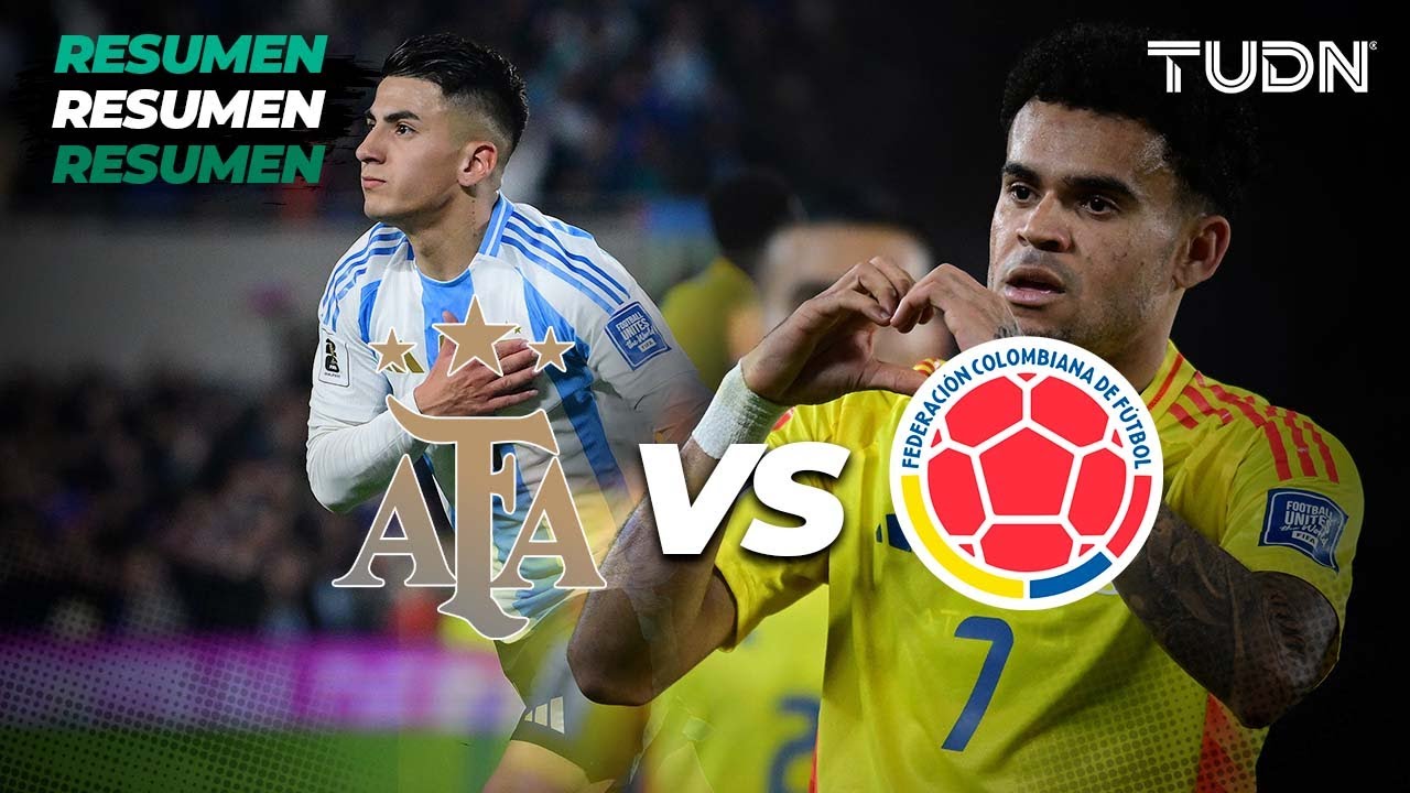 HIGHLIGHTS - Argentina vs Colombia | Eliminatorias CONMEBOL - J16 2025 | TUDN