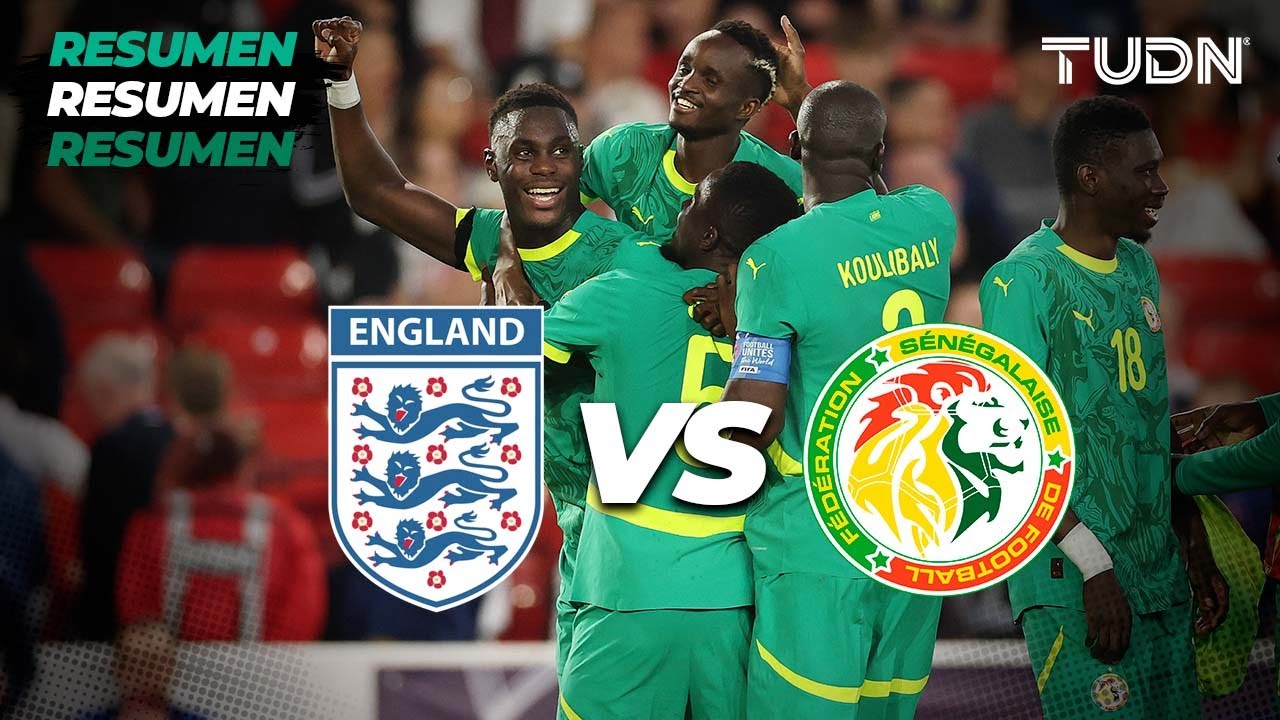 HIGHLIGHTS - England vs Senegal | UEFA International Friendly - 2025 | TUDN