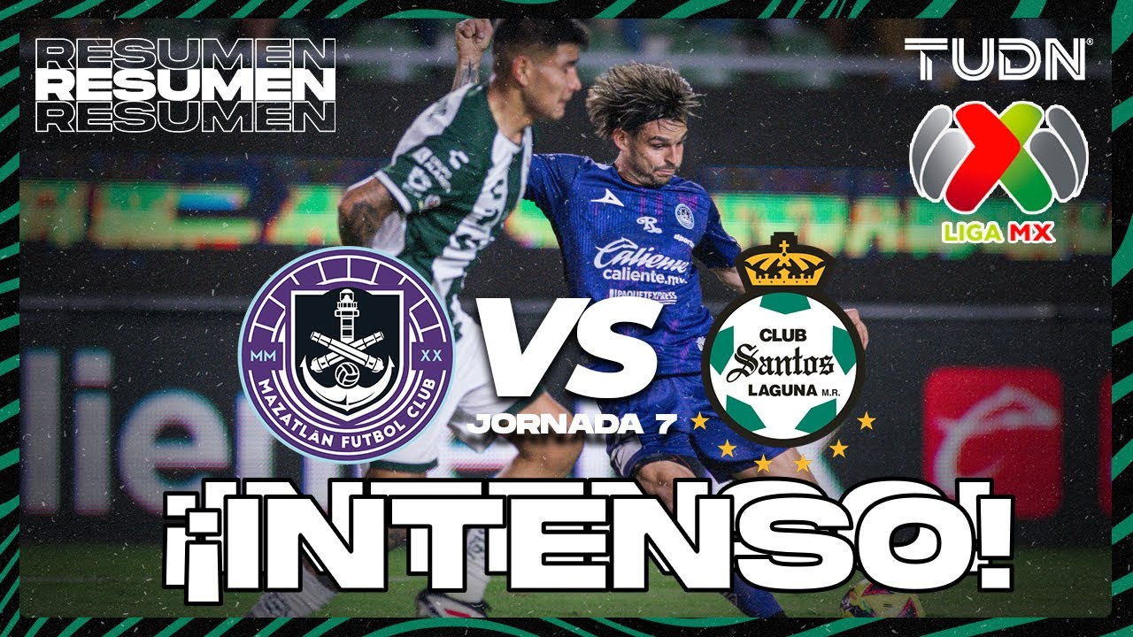 HIGHLIGHTS | Mazatlán vs. Santos | Liga MX - CL2025 J7 | TUDN
