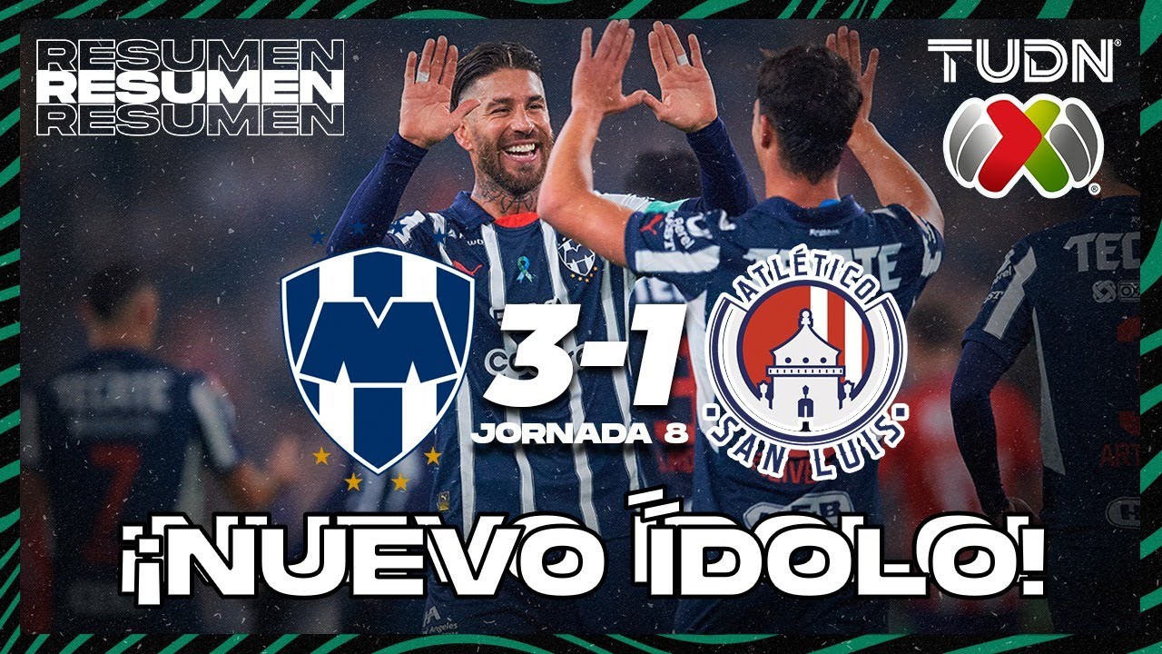 HIGHLIGHTS | Monterrey vs Atl San Luis | Liga Mx - CL2025 J8 | TUDN