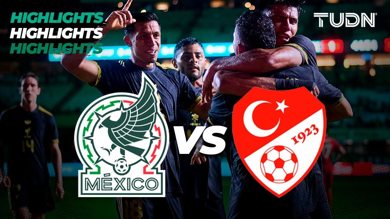 HIGHLIGHTS - México vs Turquía | Amistoso Internacional - 2025 | TUDN