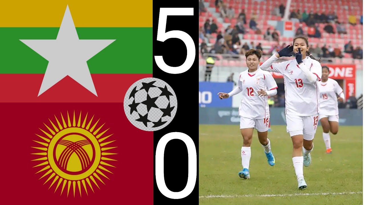 HIGHLIGHTS | Myanmar 5-0 Kyrgyzstan | Vianet International Women's Championship 2025