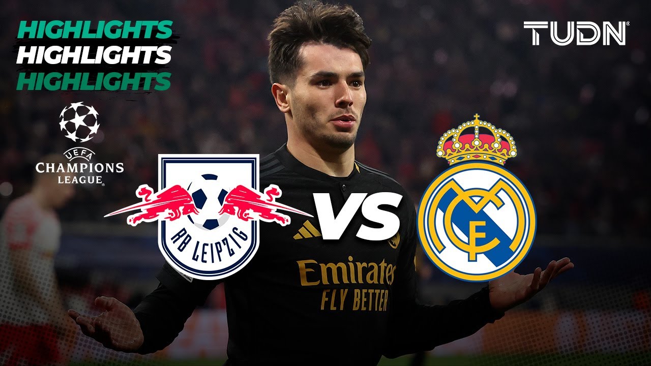 HIGHLIGHTS | RB Leipzig vs Real Madrid | UEFA Champions League 2023/24 - 8vos | TUDN
