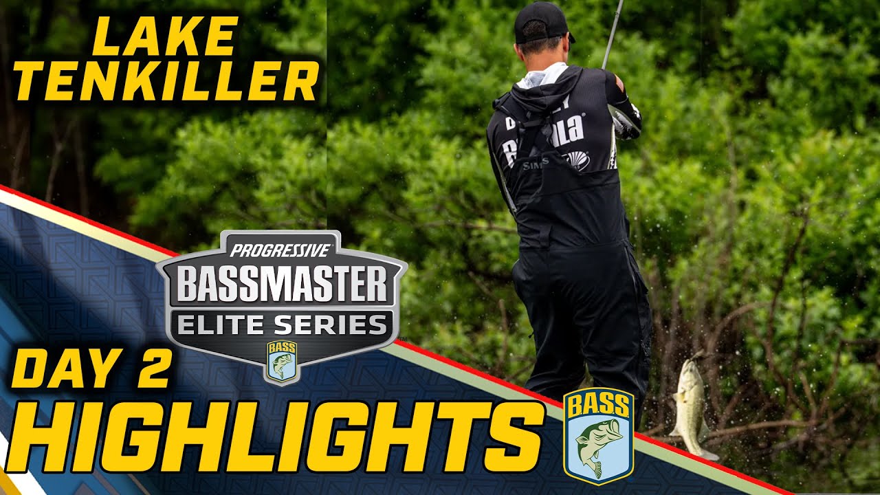 Highlights: Day 2 of Bassmaster ELITE at Lake Tenkiller