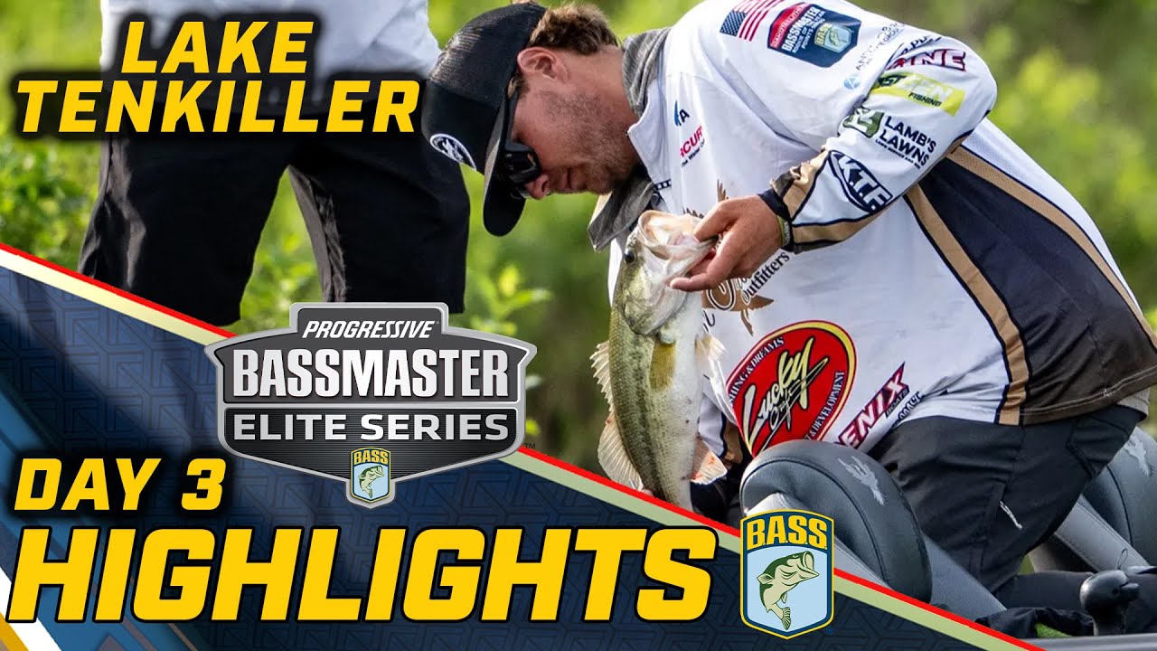 Highlights: Day 3 of Bassmaster ELITE at Lake Tenkiller