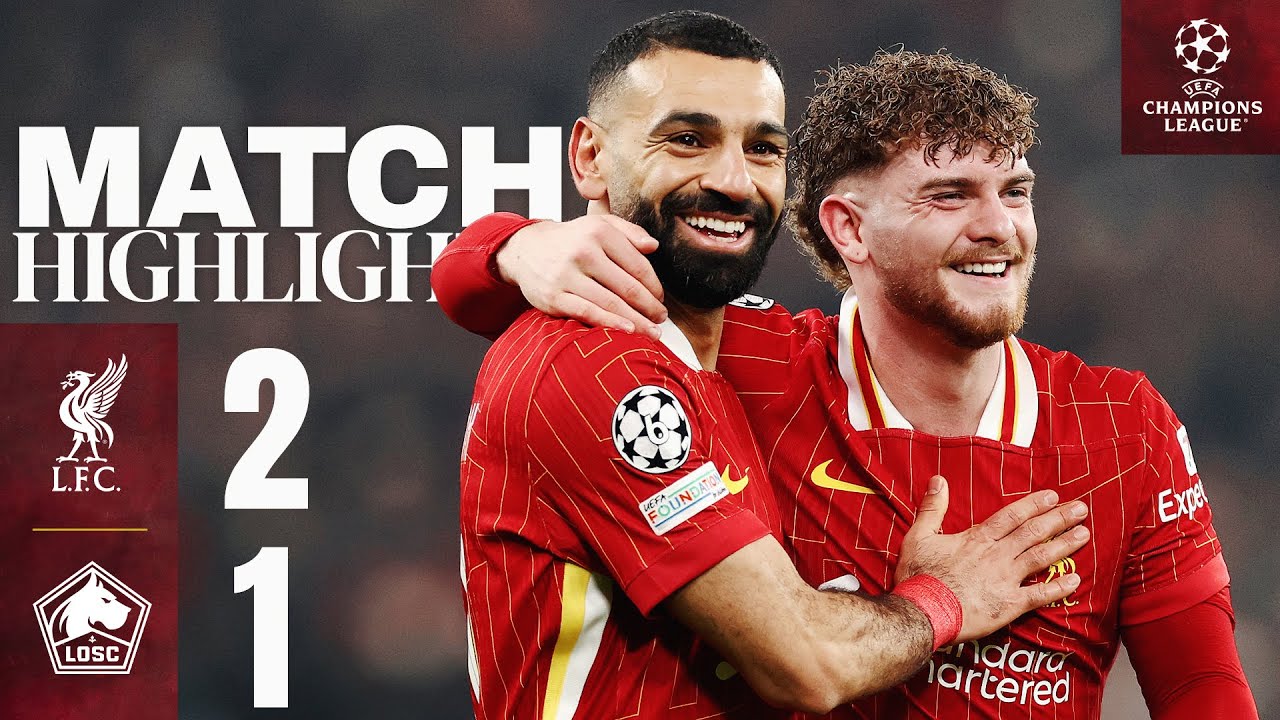 HIGHLIGHTS: Liverpool vs Lille | Salah & Elliott guarantee UCL progress! ⚽️