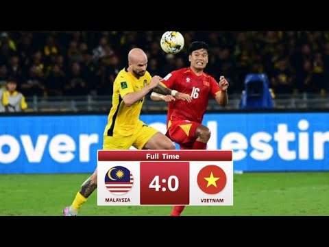 Highlights Malaysia vs Vietnam (4-0) | Asian Cup Qualifiers 2025