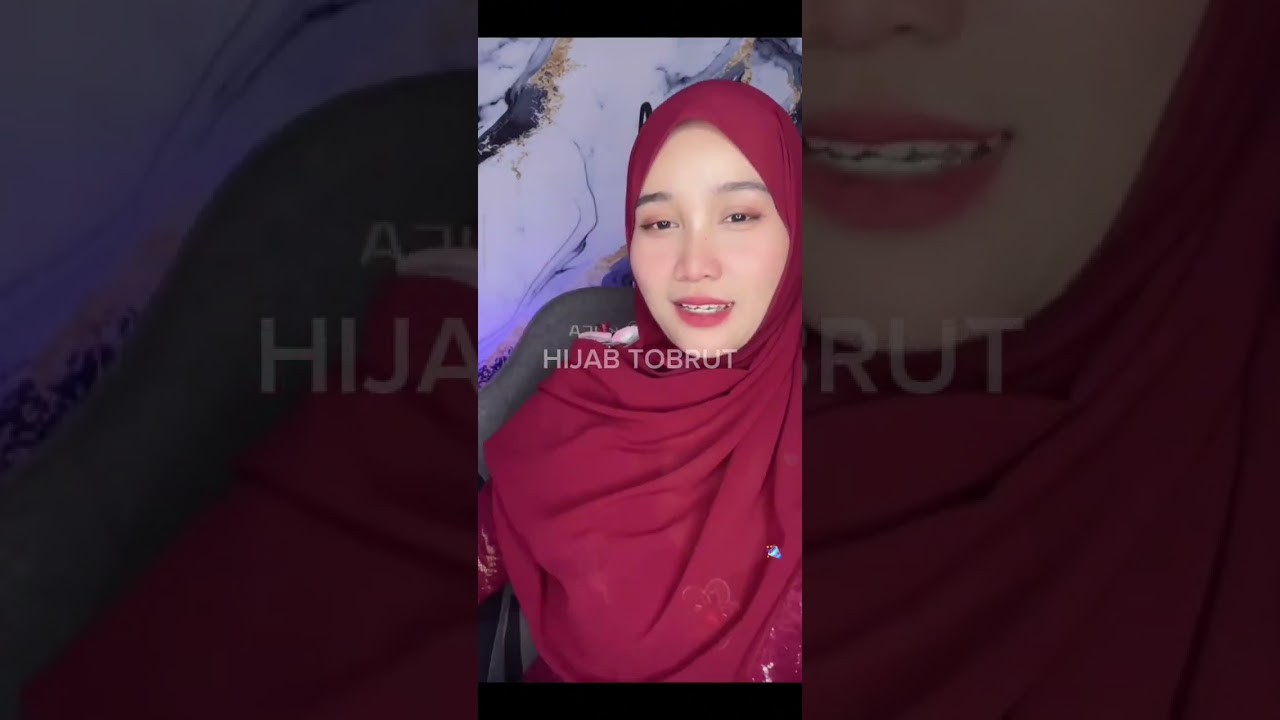 HIJAB KEBAYA MERAH LIVE BIGO