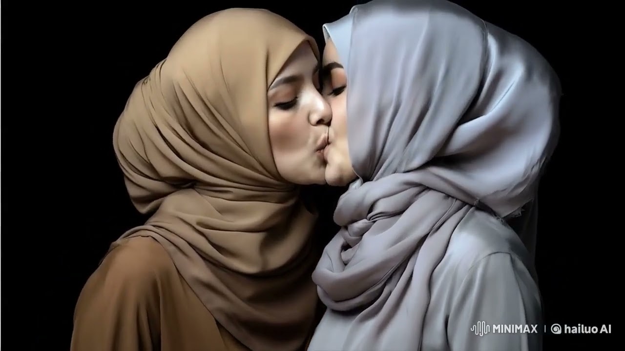 hijab lesbian kissing | muslim Lesbian kiss | lesbian kissing | girls kissing | lesbian