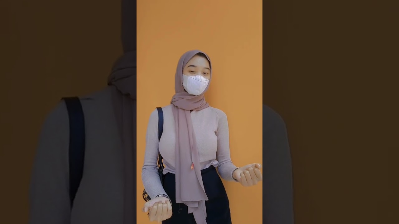 HIJAB TIKTOK GUNUNG GEDE KENYAL KENYAL #shorts