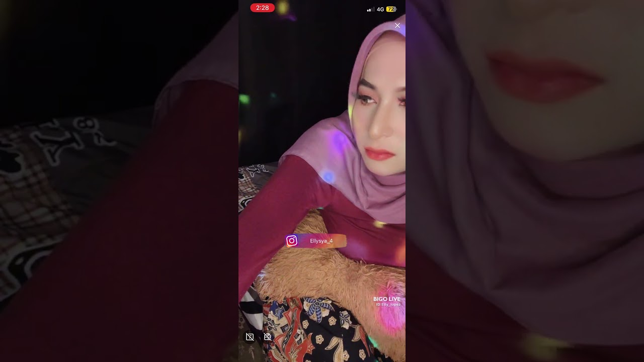 Hijabstyle Elly Lopez terbaruu live di Bigo #bigolive