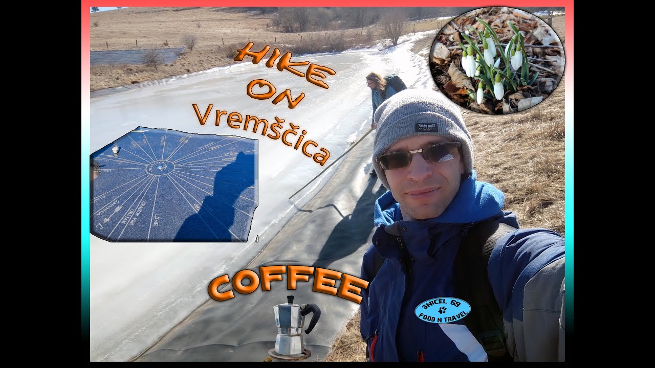 Hike to Vremščica Slovenia coffee challenge on the mountains 👍❄👍 - Snicel 69