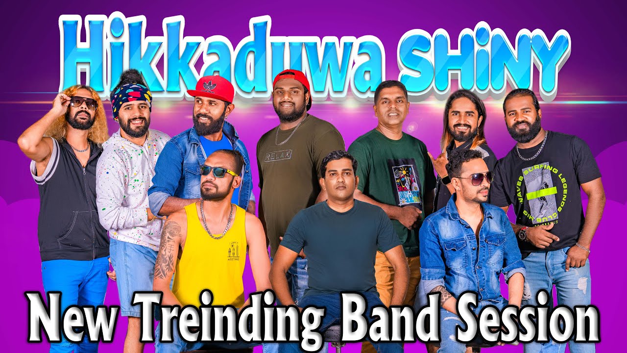 Hikkaduwa Shiny New Trending Band Session | Nonstop Collection  | SAMPATH LIVE VIDEOS #nonstop
