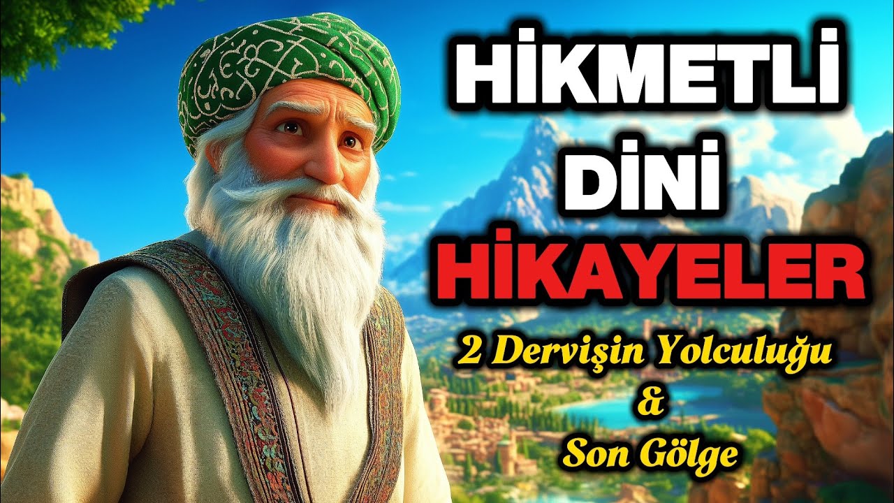 Hikmetli Dini Hikayeler Dinle, İki Dervişin Yolculuğu & Son Gölge | İbretlik Hikayeler | Maneviyat