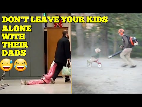 Hilarious Dad's 😂 | when you leave dad alone with the kids 😂 | FHO