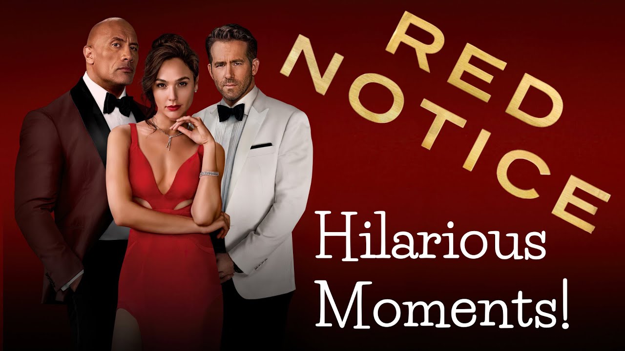 Hilarious scenes in Red Notice (2021)