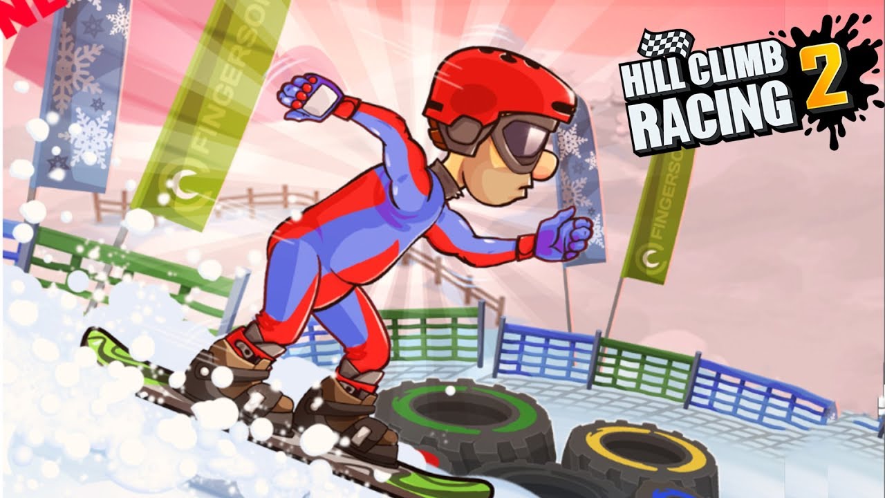 Hill Climb Racing 2 NEW Winter Sports Event \ GamePlay