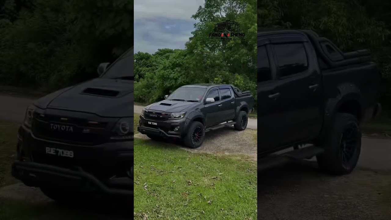 HILUX VIGO VNT FULLY MODIFIED 🔥 #fangsheng4x4perwaja #4x4accessories #fullymodified #toyotahilux