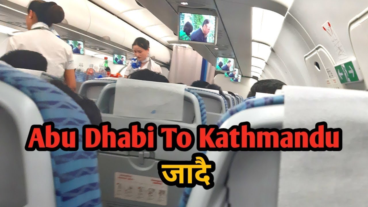 Himalaya Airlines From Abu Dhabi To Kathmandu | First Time Experience|||NEPAL