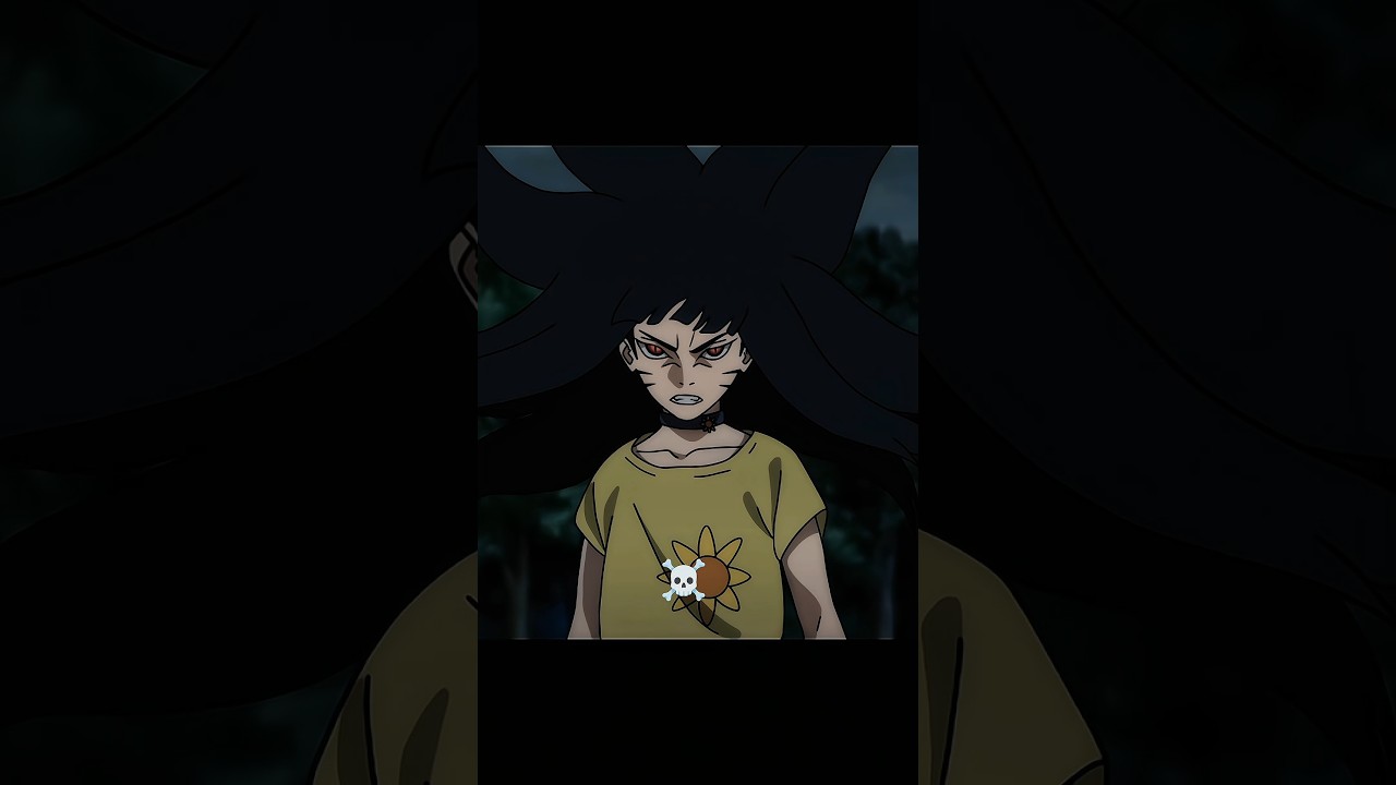 himawari Awaken kurama mode #boruto