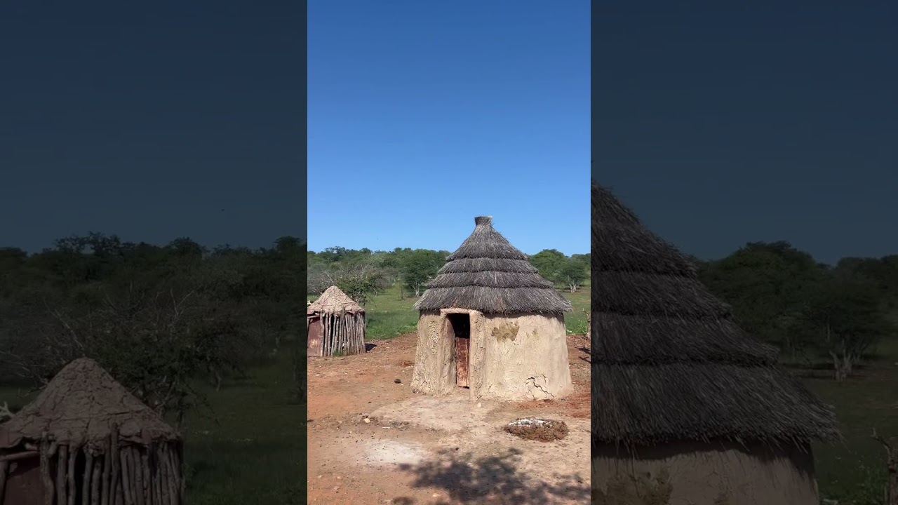 Himba tribe village, Namibia 🇳🇦 #namibia #himba #tribes #africa #tribe