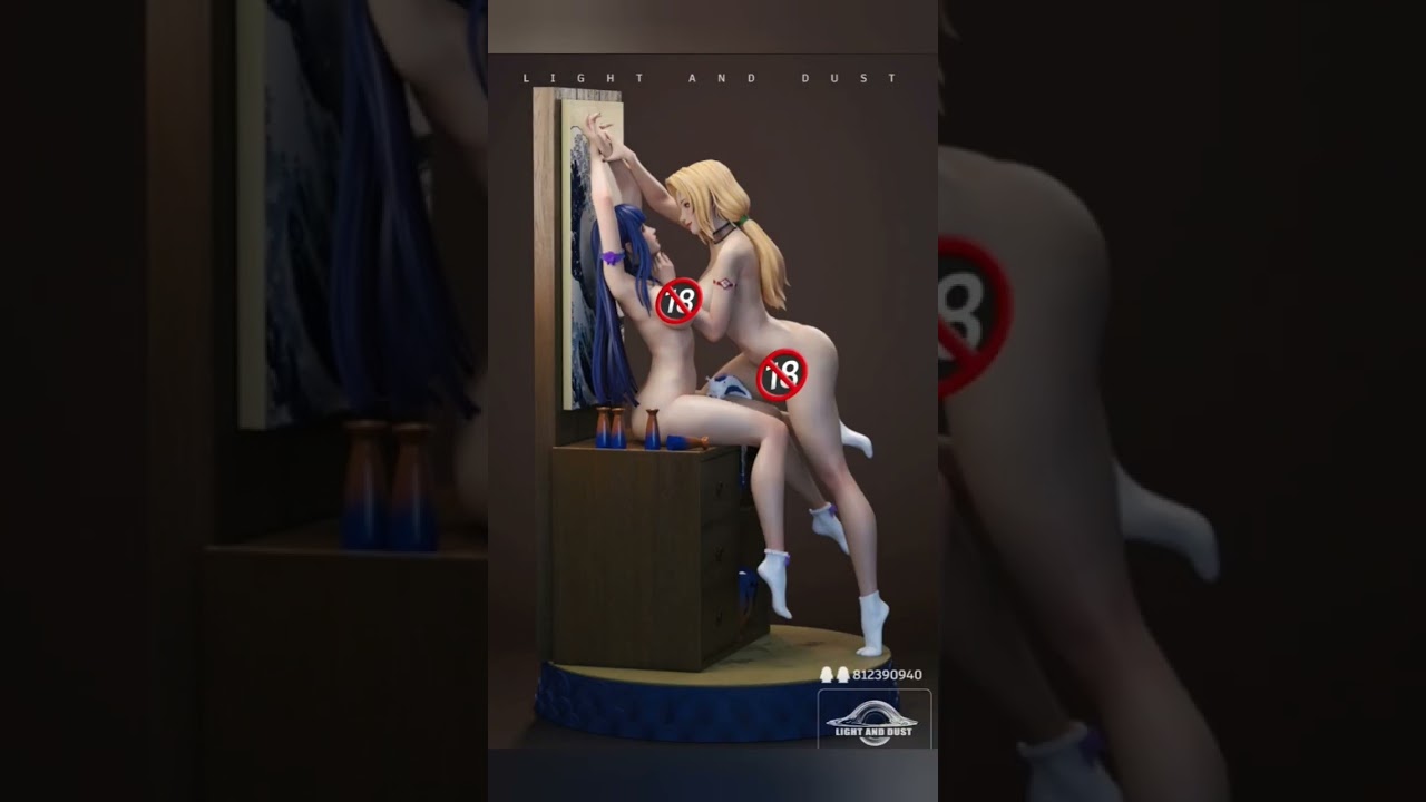 Hinata & Tsunade 1/4 (Light and Dust Studio)