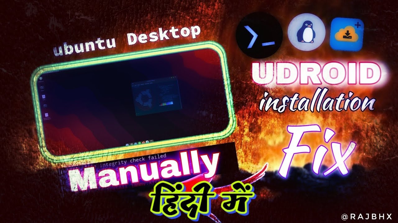 Hindi | install uDroid Ubuntu* in Termux |Android