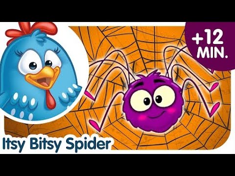 Hindi Nursery Rhymes | Itsy Bitsy Spider | एक छोटी मकड़ी | galinha pintadinha