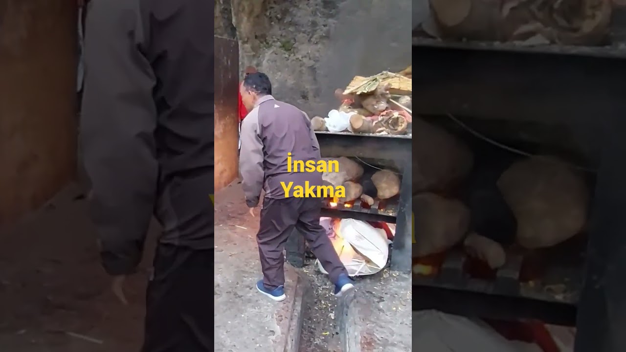 Hindistan'da ölü yakma