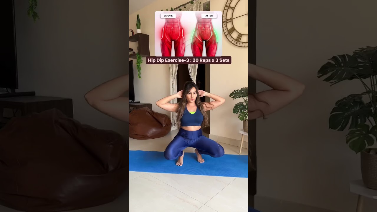 Hip Dips Workout for Toned Hips #hipdipsworkout