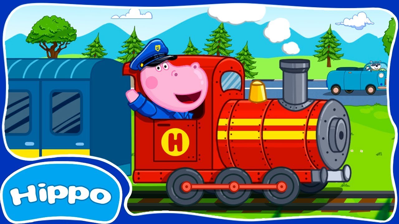 Hippo 🌼 Baby Railway 🌼 Train Adventure 🌼 Teaser