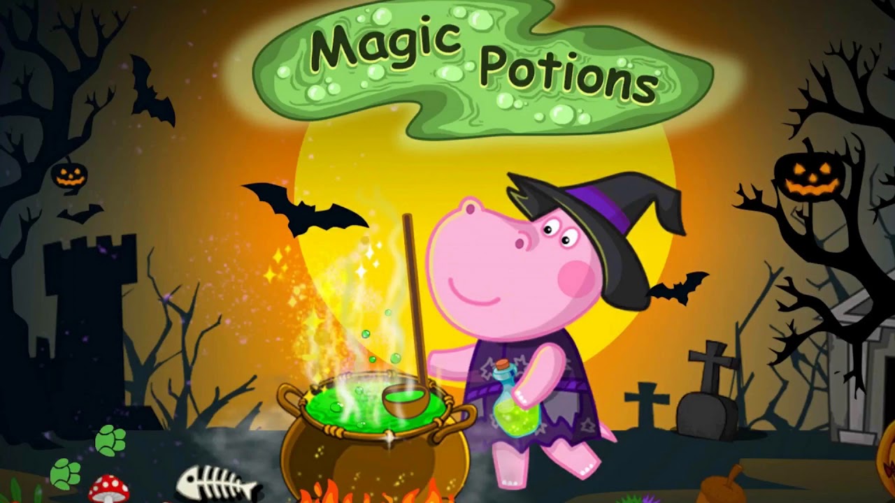 Hippo Little Witch Magic for Kids - Hippo Kids Games Full Episode 40 - Baby Games Videos