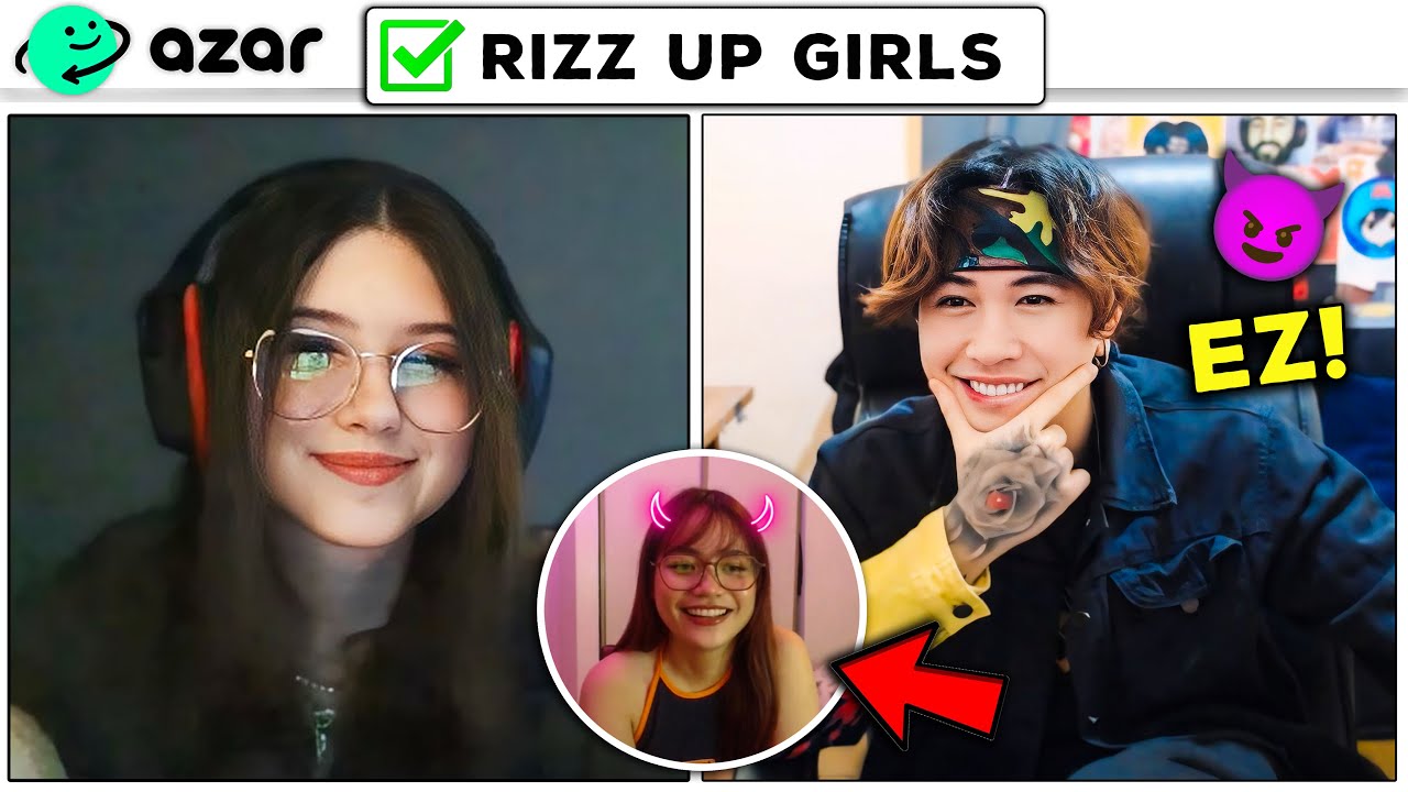 HIRING A GIRL AS YOUR RIZZ COACH WAS A BAD IDEA ! | AZAR APP (ft Ironheart)