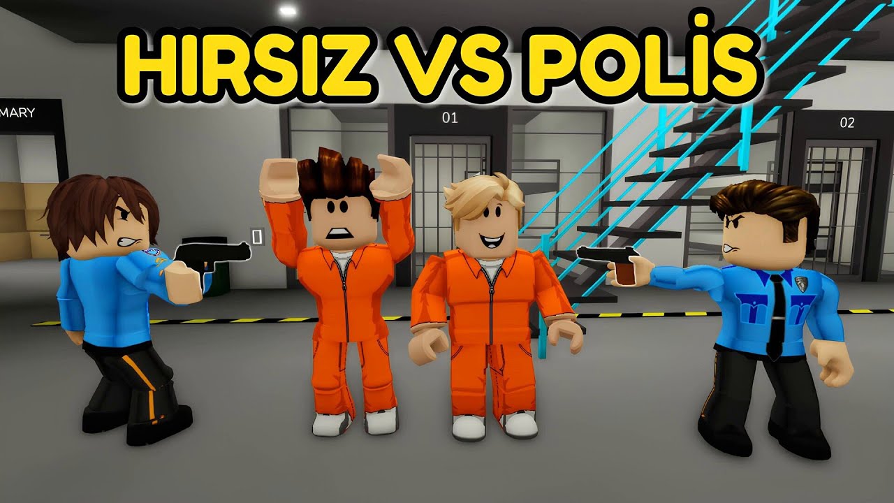 HIRSIZ vs POLİS Oynadık! 👮 (ROBLOX BROOKHAVEN🏡RP)