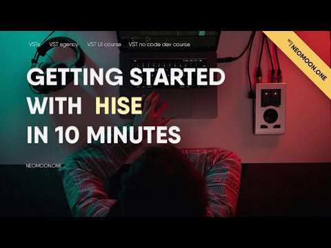 HISE VST Tutorial - Getting Started With HISE in 10 Minutes
